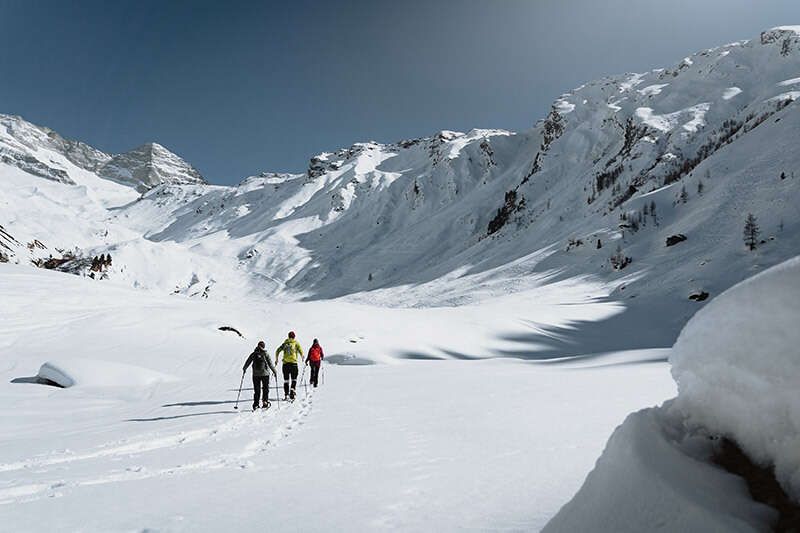 Schneeschuhwandern im Gschnitztal